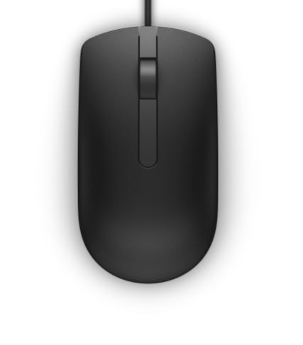 Mouse Dell MS116 Negru, USB, 1000 DPI, Ergonomic - imagine 2