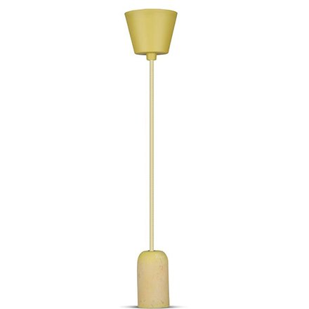 Pendul Tavan E27 Galben V-TAC, Iluminat Modern