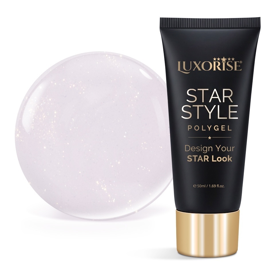 Polygel LUXORISE STAR STYLE - STAR NUDE Collection, True Obsession, 50ml