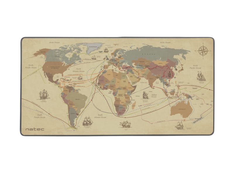 Mousepad Natec Discoveries Maxi 800x400mm - Suprafata XL - imagine 2