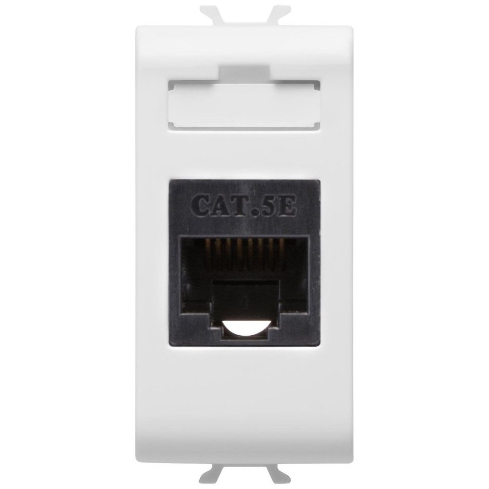 Priza Date RJ45 Cat5e Gewiss Chorus Alb