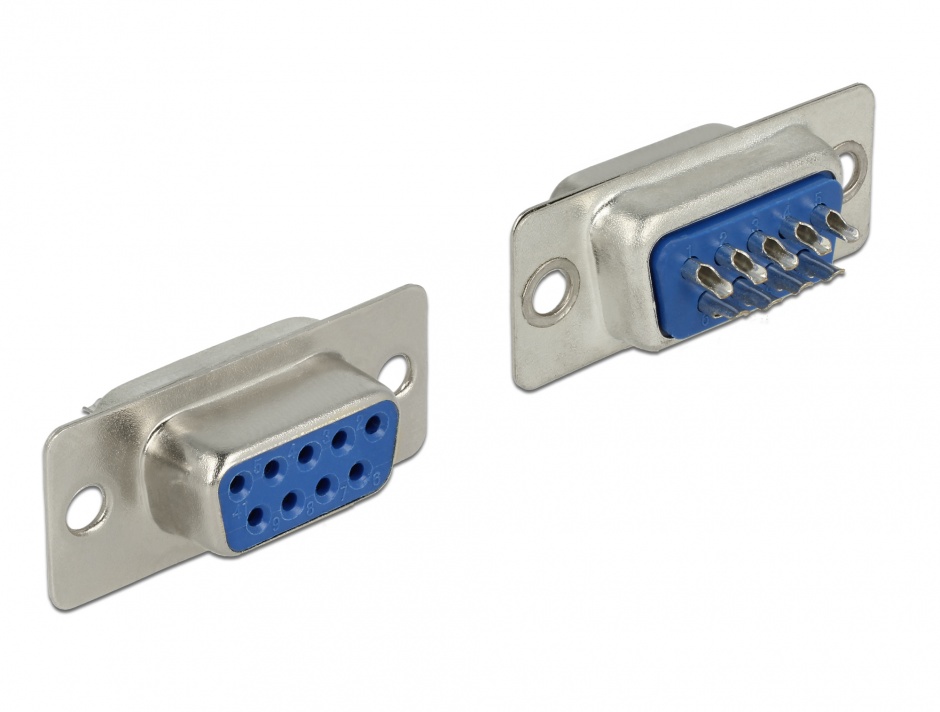 Conector D-SUB 9 Mama Lipit Delock