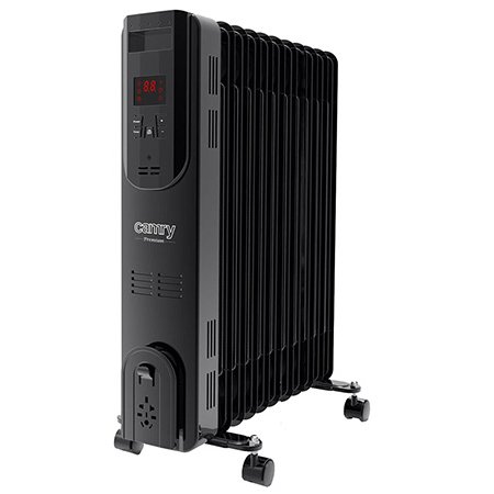 Radiator Ulei 2500W, 11 Elementi, Telecomanda, Afisaj LED