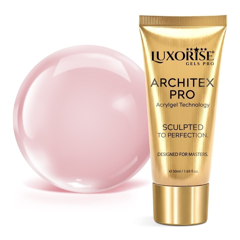 Polygel LUXORISE ARCHITEX PRO - Sculpted Nude Collection, Classy Nude, 50ml