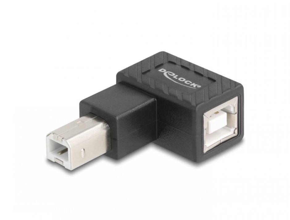Adaptor USB-B 90° Stânga Delock 67207