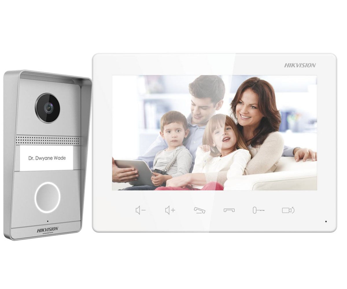 Kit Videointerfon Hikvision 2 Fire - Montaj Simplu