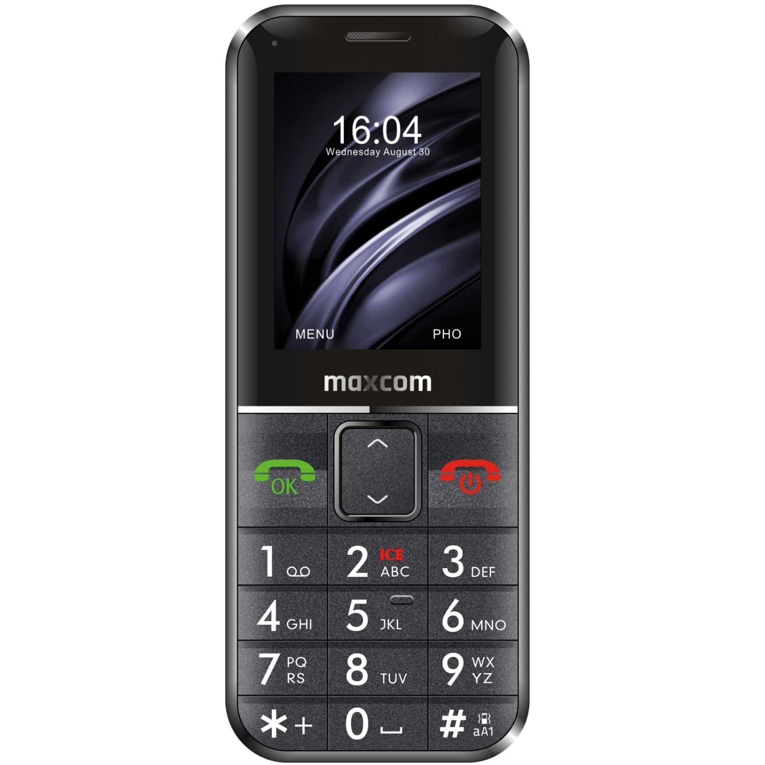 Maxcom MM735, Telefon Mobil Simplu, 2G, Negru - imagine 8