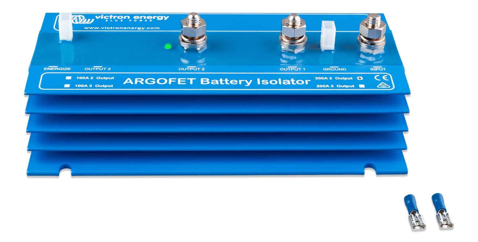 Izolator Baterii Victron Argofet 200A, 2 Ieșiri - imagine 9