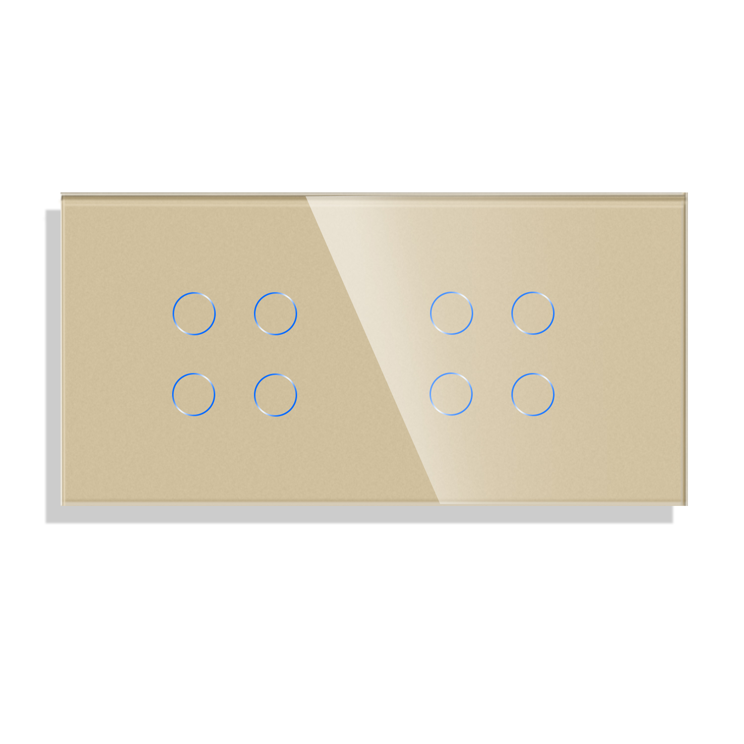 Panou Touch Sticlă LUXION 2x4 Module - imagine 3