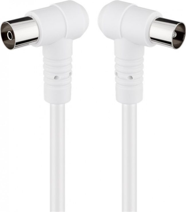 Cablu Coaxial 90° Goobay 1.5m