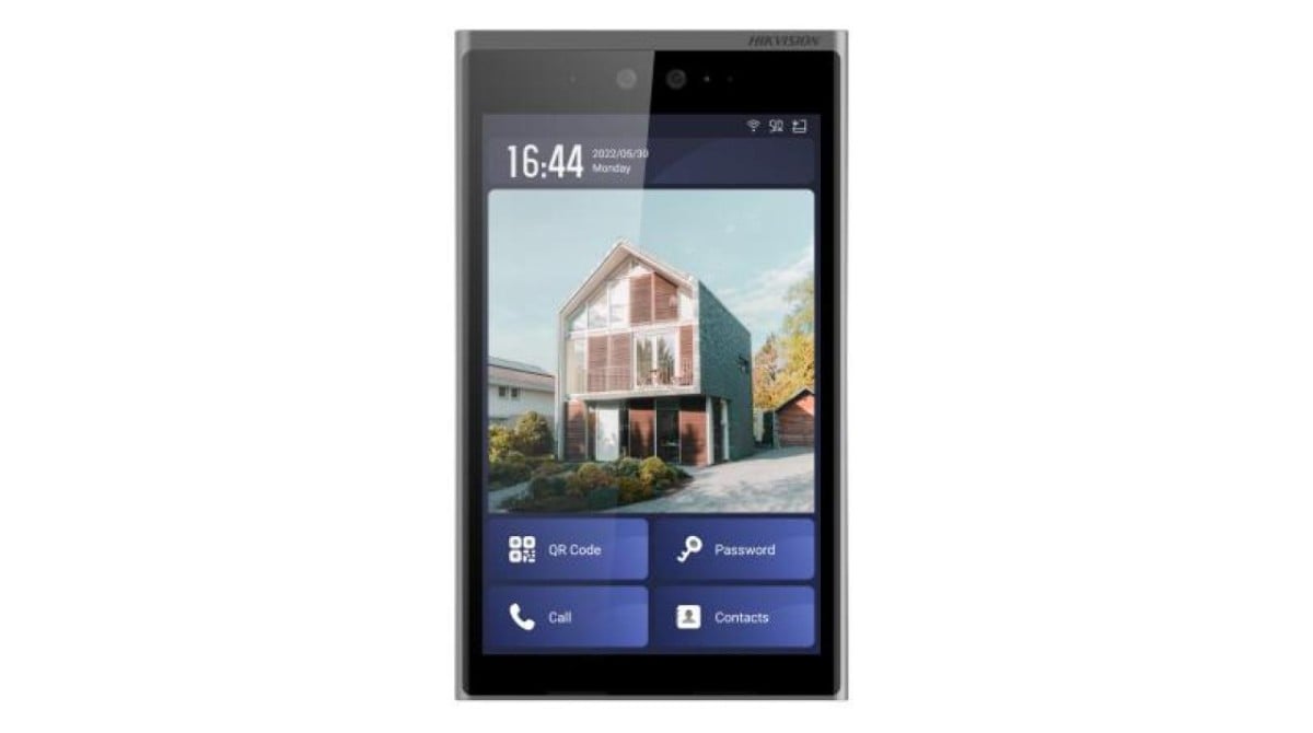 Videointerfon Hikvision DS-KD9633-E6, ecran tactil 10.1 inch