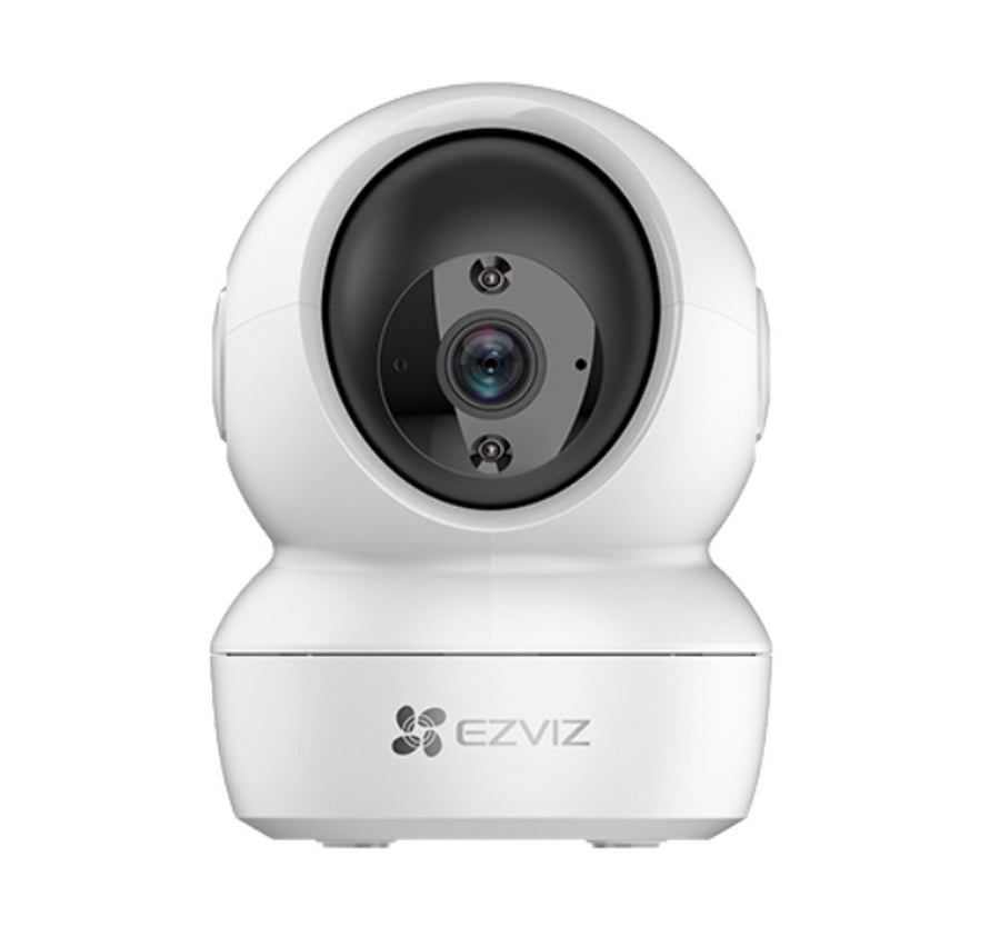 Camera supraveghere interior cu rotirie Wi Fi, 2K 4MP, 4mm, IR + Color Night Vision, AI detectie persoane, audio bidirectional, urmarire persoane, 5VDC, Ezviz CS-H6c(5WFL 4mm)