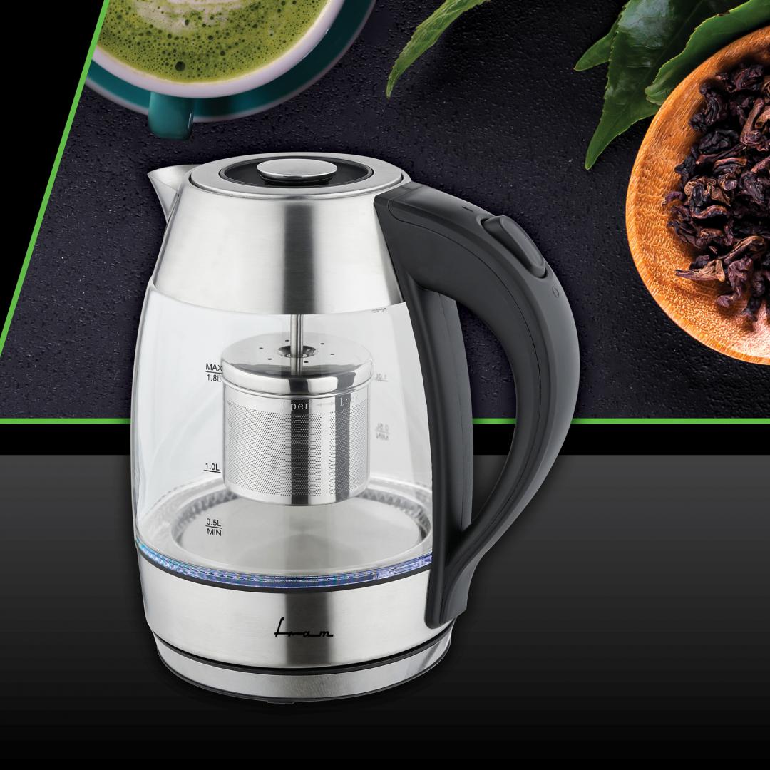 Fierbător FRAM FEK-MTF2200G Filtru Ceai - imagine 2