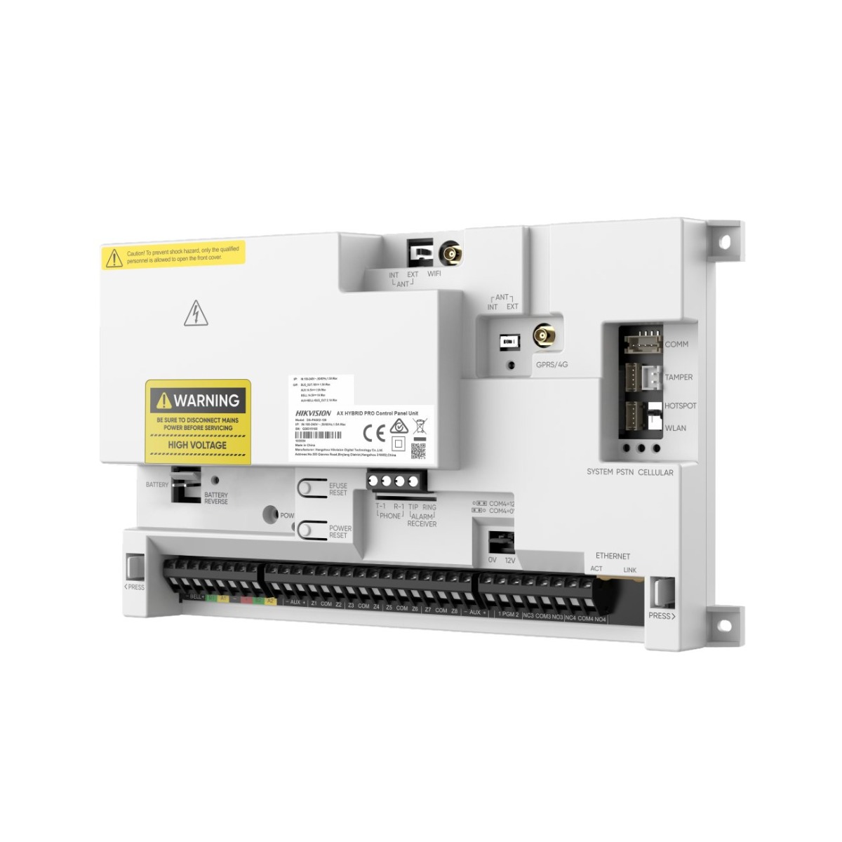 Centrala Alarma Hikvision AX Hybrid Pro G2, 128 Zone