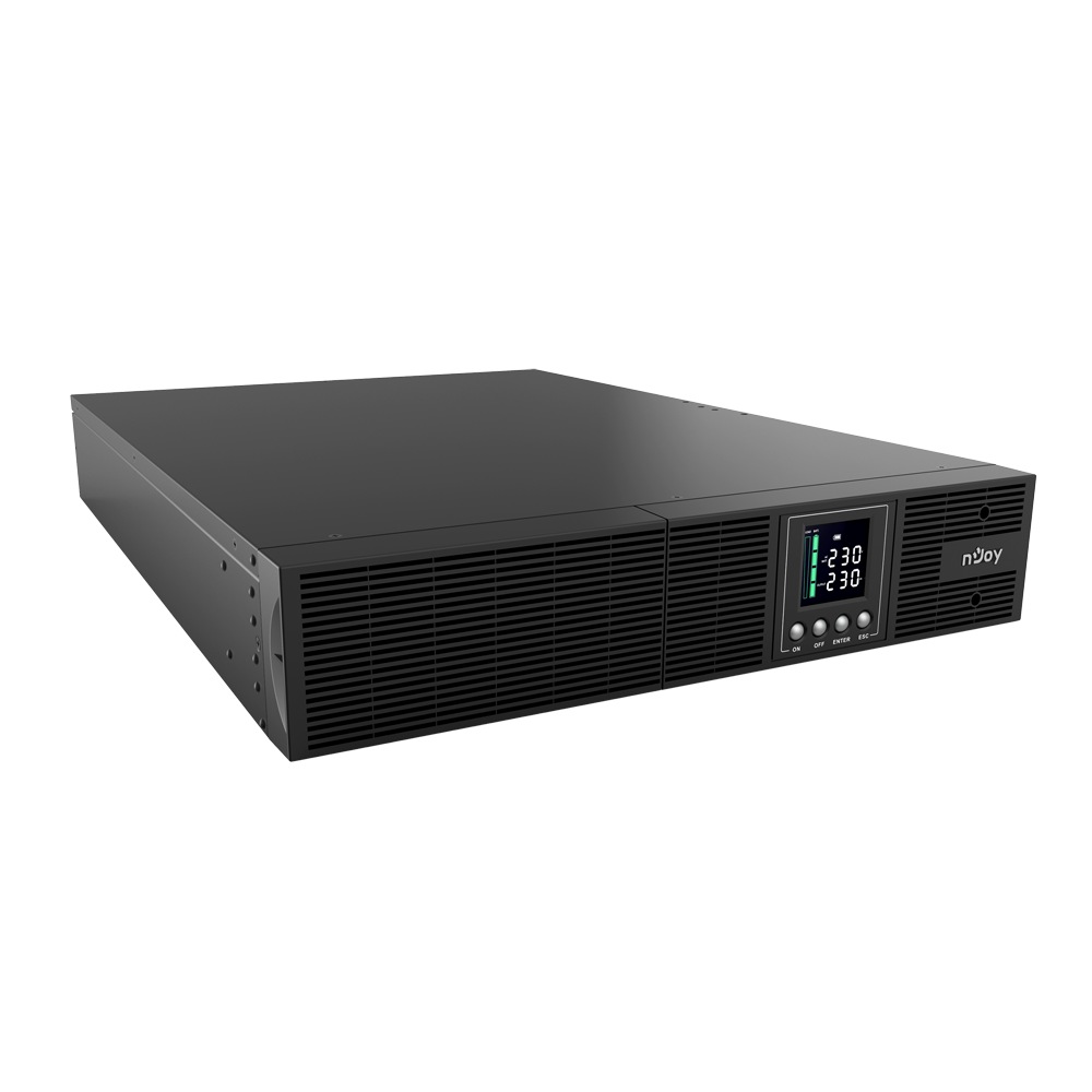 UPS NJOY Aster 3000VA Online Sinusoida Pura - Protectie Profesion - imagine 3