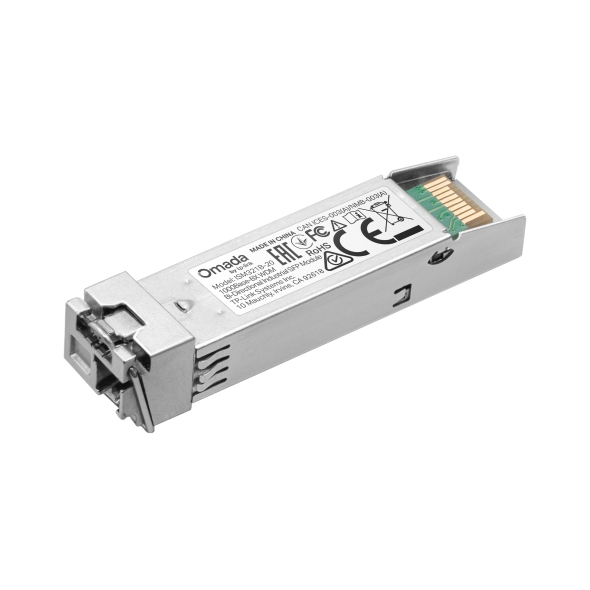 Modul SFP industrial fibra optica Tp-Link Omada, ISM321B-20, 1G 1000Base-BX WDM, single-mode, LC simplex, 20 km, DDM, TX 1310nm, RX 1550nm