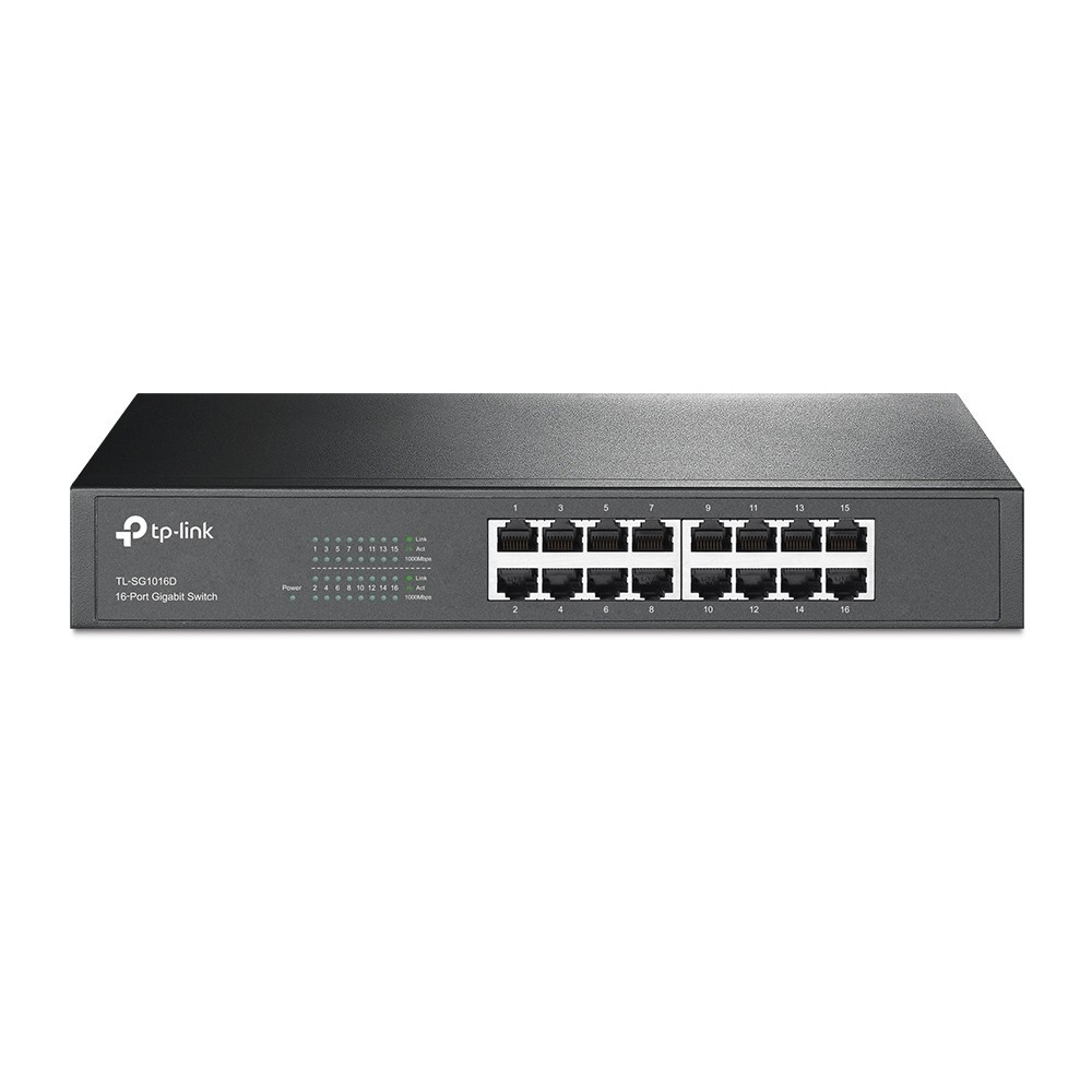 Switch TP-LINK TL-SG1016D 16 Porturi Gigabit Ethernet