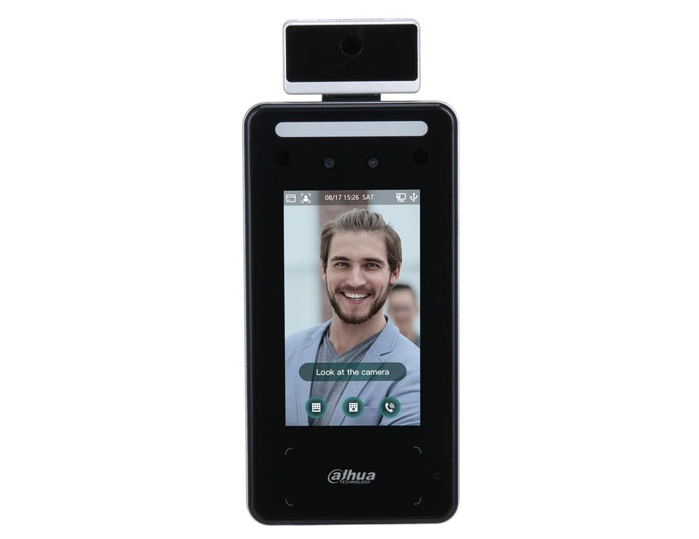 Control Acces Facial Dahua cu Monitorizare Temp