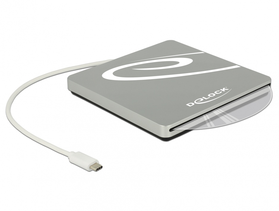 Enclosure USB-C Delock pentru unități Slim SATA