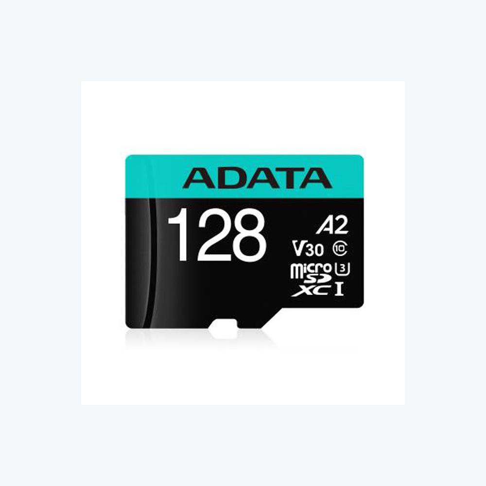 Card MicroSD ADATA 128GB Class 10, Până la 100MB/s