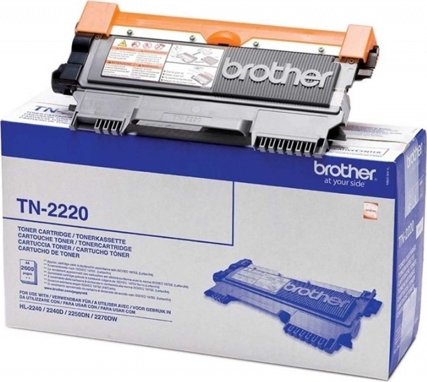 Toner Original Brother TN2220 Negru - 2.600 Pagini