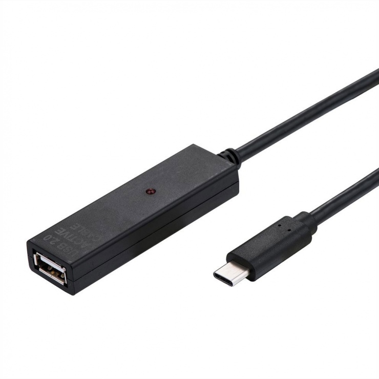 Cablu Activ USB-C la USB-A Value, 10m