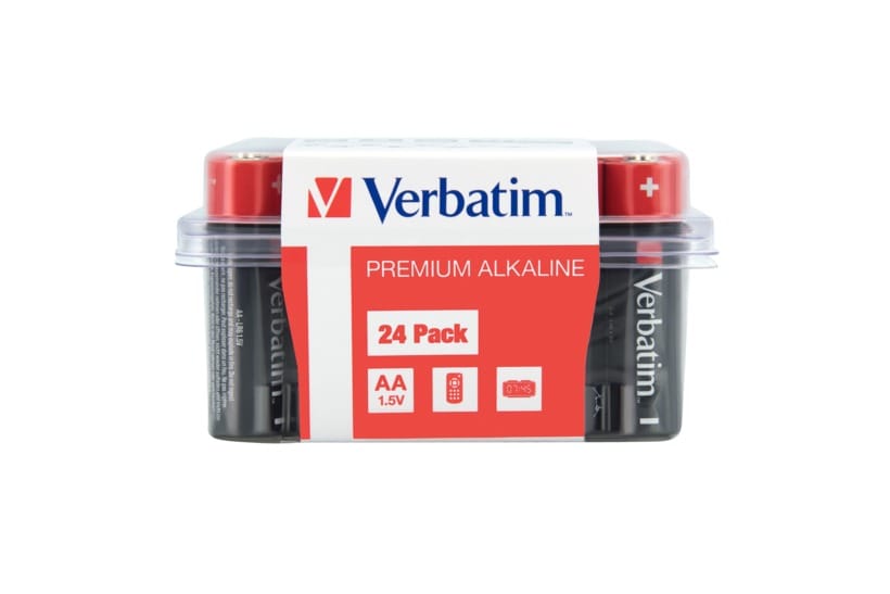 Baterii Alcaline Verbatim AA R6 1.5V - 24 bucăți - imagine 4