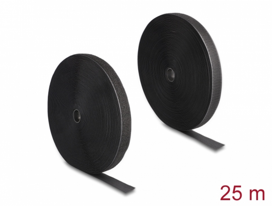 Rola Velcro 25m Heavy-duty Delock 20853