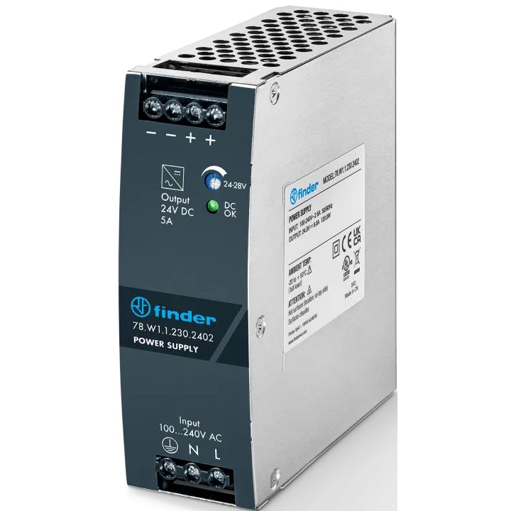 Finder 78.W1.1.230.2402 Sursă alimentare 120W 24VCC