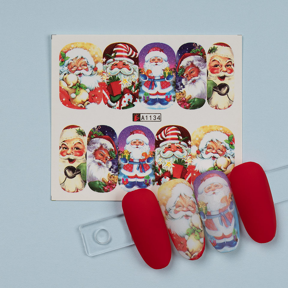 Tatuaj Unghii LUXORISE Santa's Game A1134