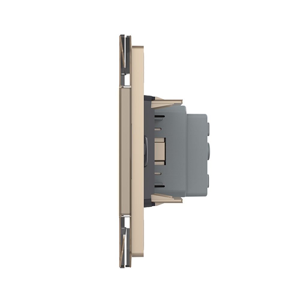 Priza Livolo cu Rama Sticlă 3M, Standard Italian - imagine 10