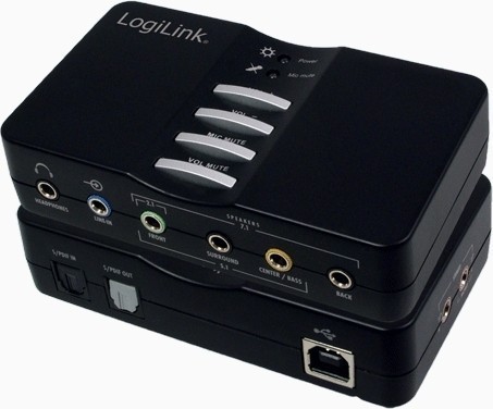 Placă Sunet USB Logilink UA0099 7.1 Canale