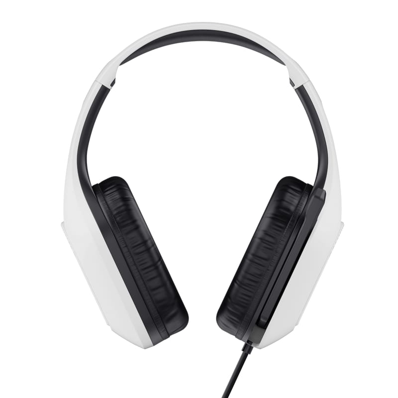 Casti Trust GXT415P Zirox cu fir, alb - Sunet Clar Premium - imagine 3