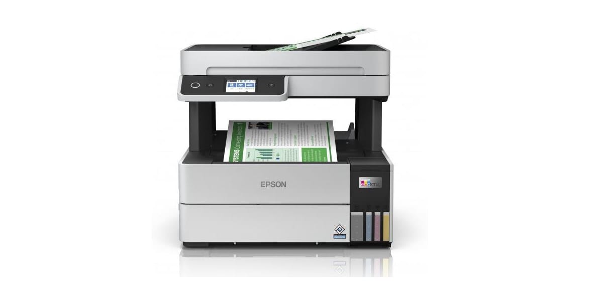 Multifunctional Epson L6460 Inkjet CISS Color A4 37ppm - imagine 2