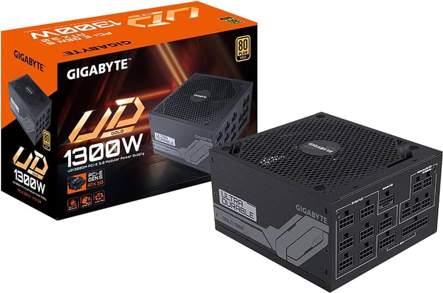 Sursă PC Gigabyte UD1300GM PG5 1300W 80 Plus Gold - imagine 4