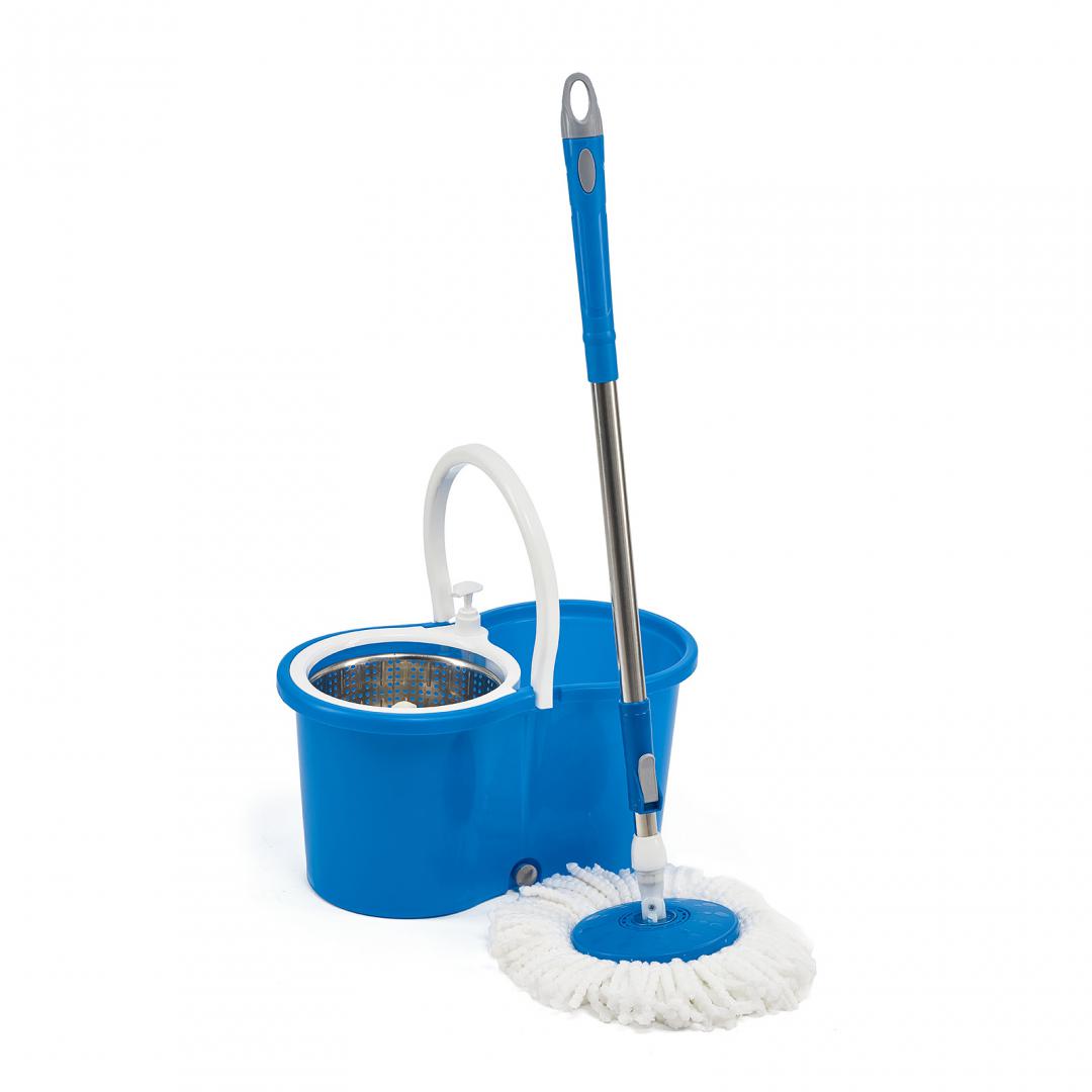 Set Curățenie Mop Rotativ 360° Vanora Home - Super Easy Clean - imagine 2