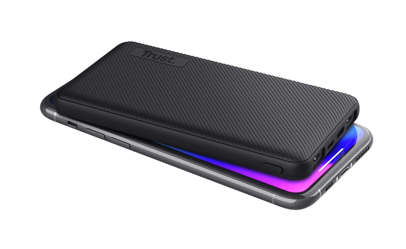 Baterie Externă TRUST Primo Ultra Thin Eco 10000mAh Negru TR-24678 - imagine 4