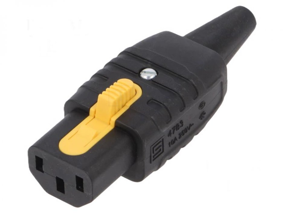 Conector IEC C13 cu blocaj OEM 10A