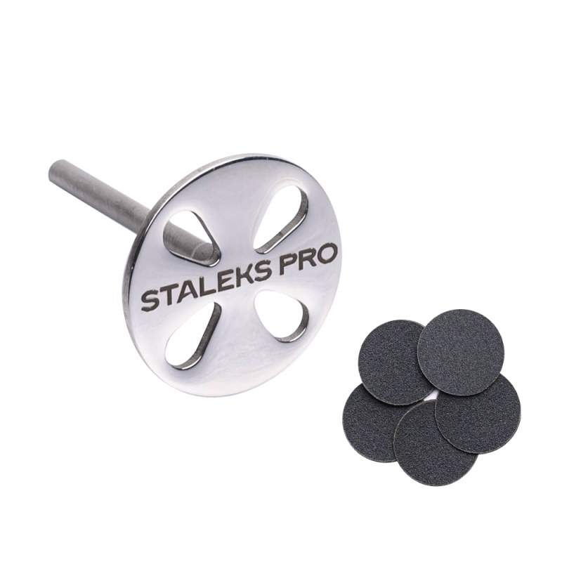 Disc Pedichiura Staleks Pro PDset-20, M, 5 Rezerve