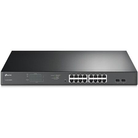 Switch TP-Link TL-SG1218MPE 16 Porturi Gigabit PoE+ 192W - imagine 2