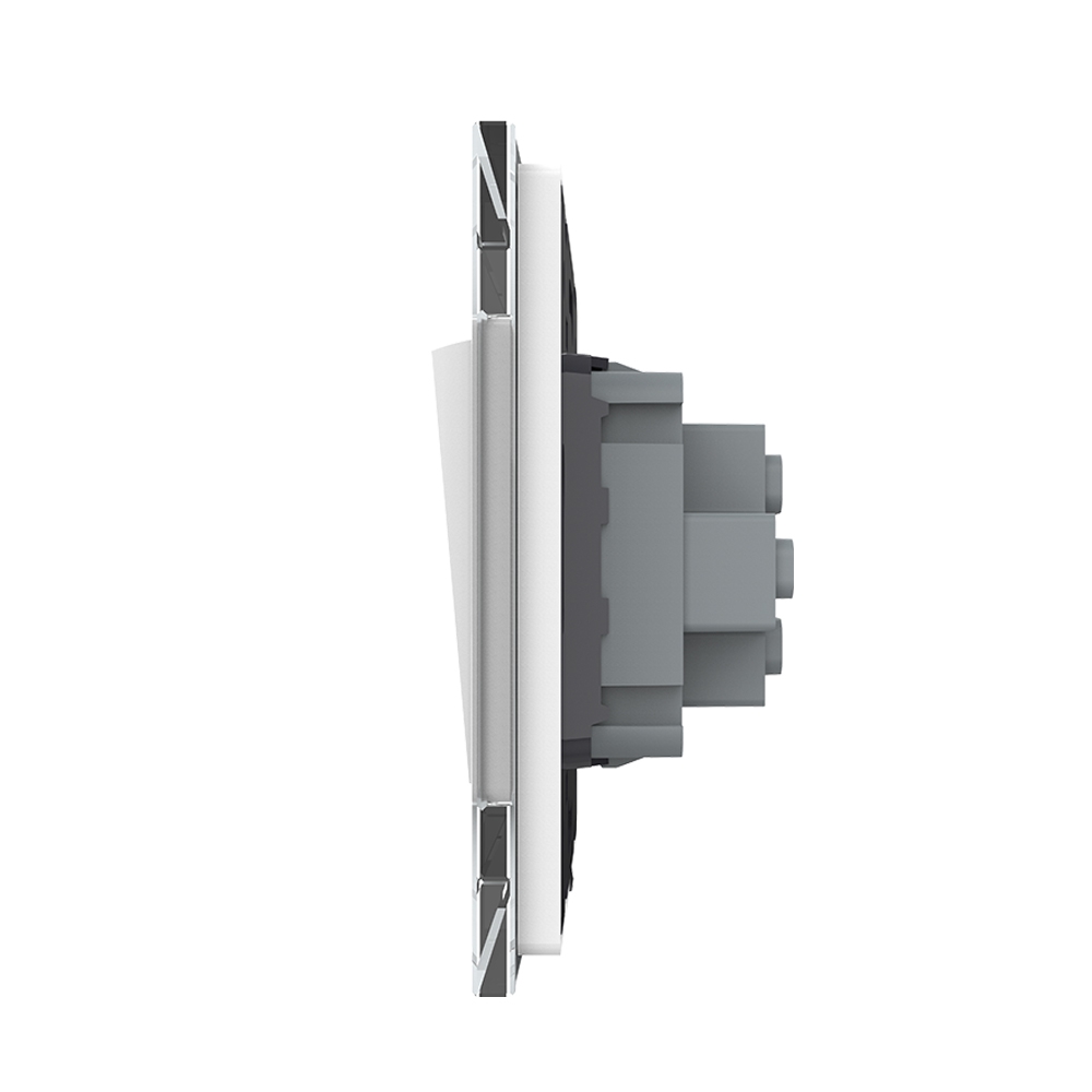 Intrerupator Livolo 2 Module Sticla Cap Scara - imagine 3