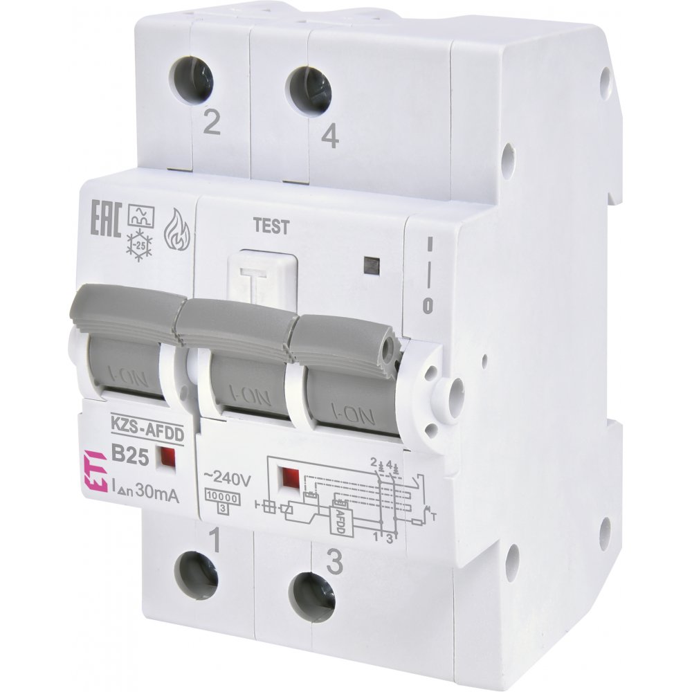 AFDD+RCBO Eti 25A - Protecție Arc Electric