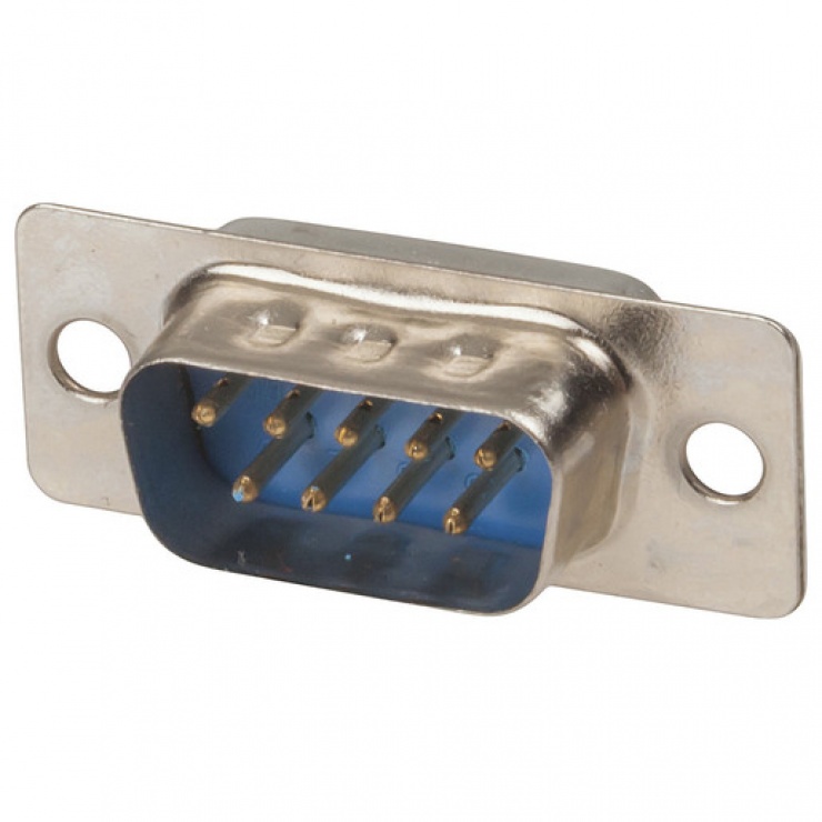 Conector Serial DB9 Tata OEM pentru Lipit