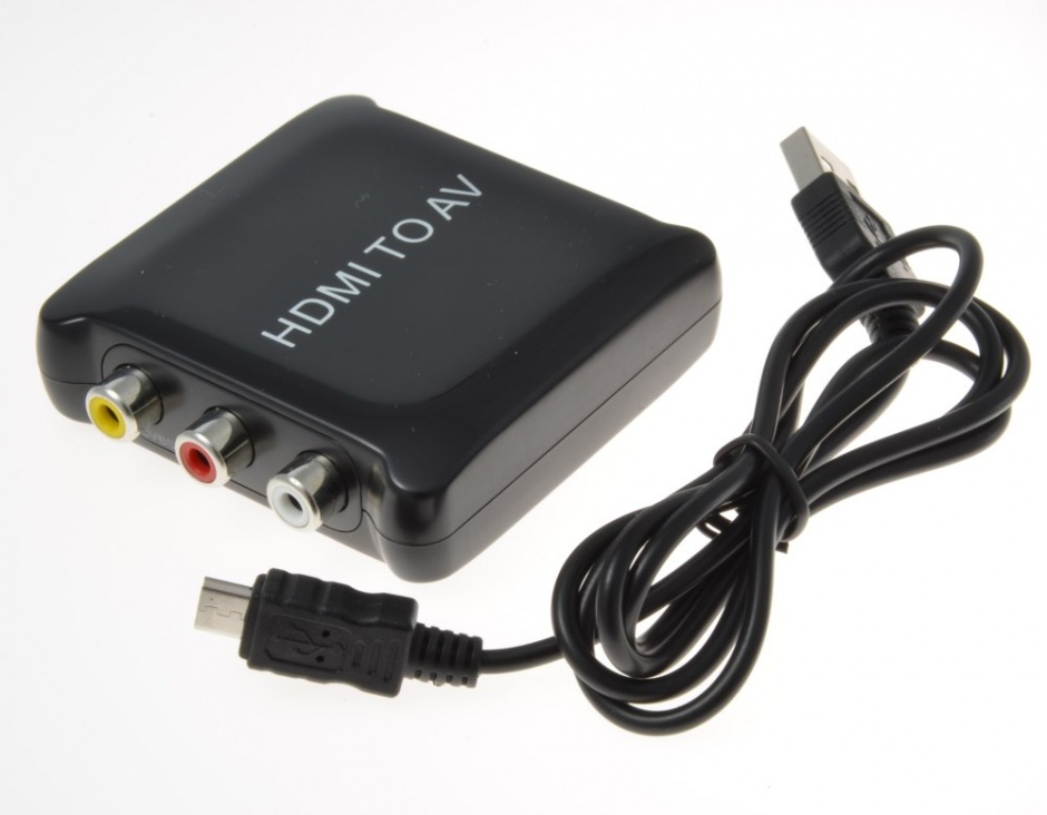 Convertor HDMI la 3x RCA + USB, KHCON-16