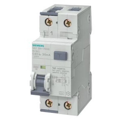 RCBO Siemens 16A 10mA | Protectie Monofazica