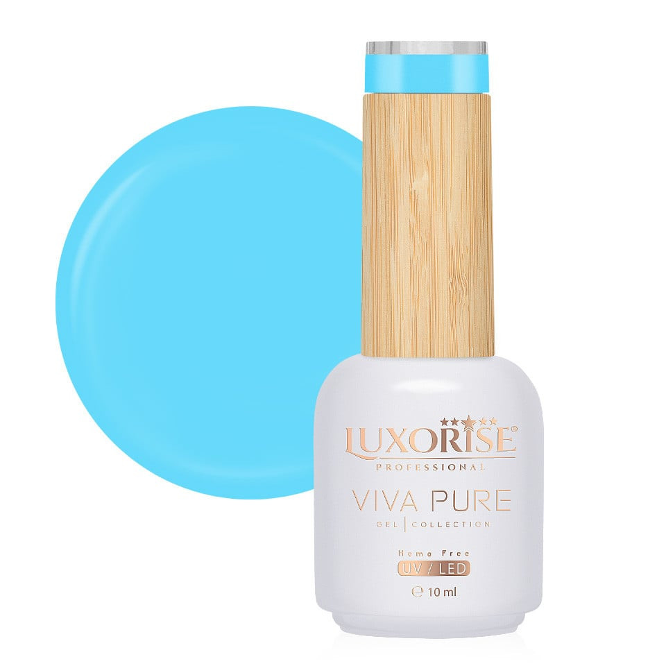 Oja Semipermanenta Hema Free Luxorise Teal Lollipop 10ml