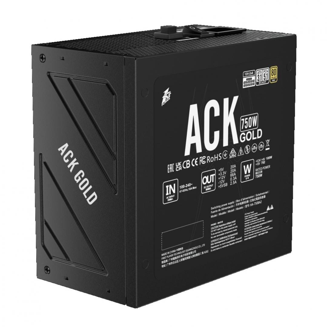 Sursa PC 1stPlayer 750W Gold Modular ATX 3.1 PCIe 5.1 - imagine 2