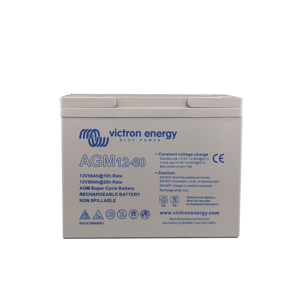 Acumulator Victron Energy Super Cycle AGM 12V 60Ah - 1000 Cicluri