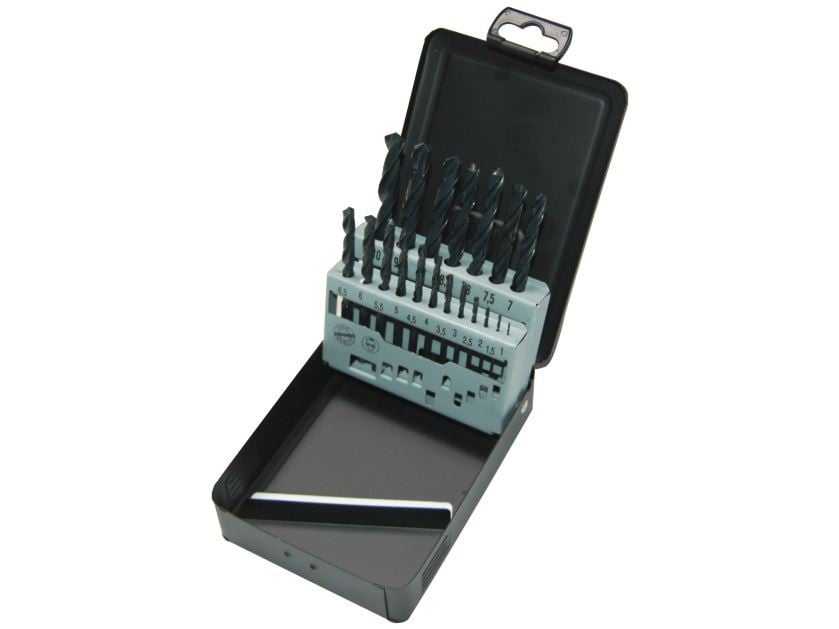 Set 19 Burghie Milwaukee Metal 1-10mm