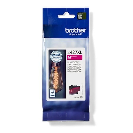 Cartus Brother LC427XLM Magenta Original 5000 pagini